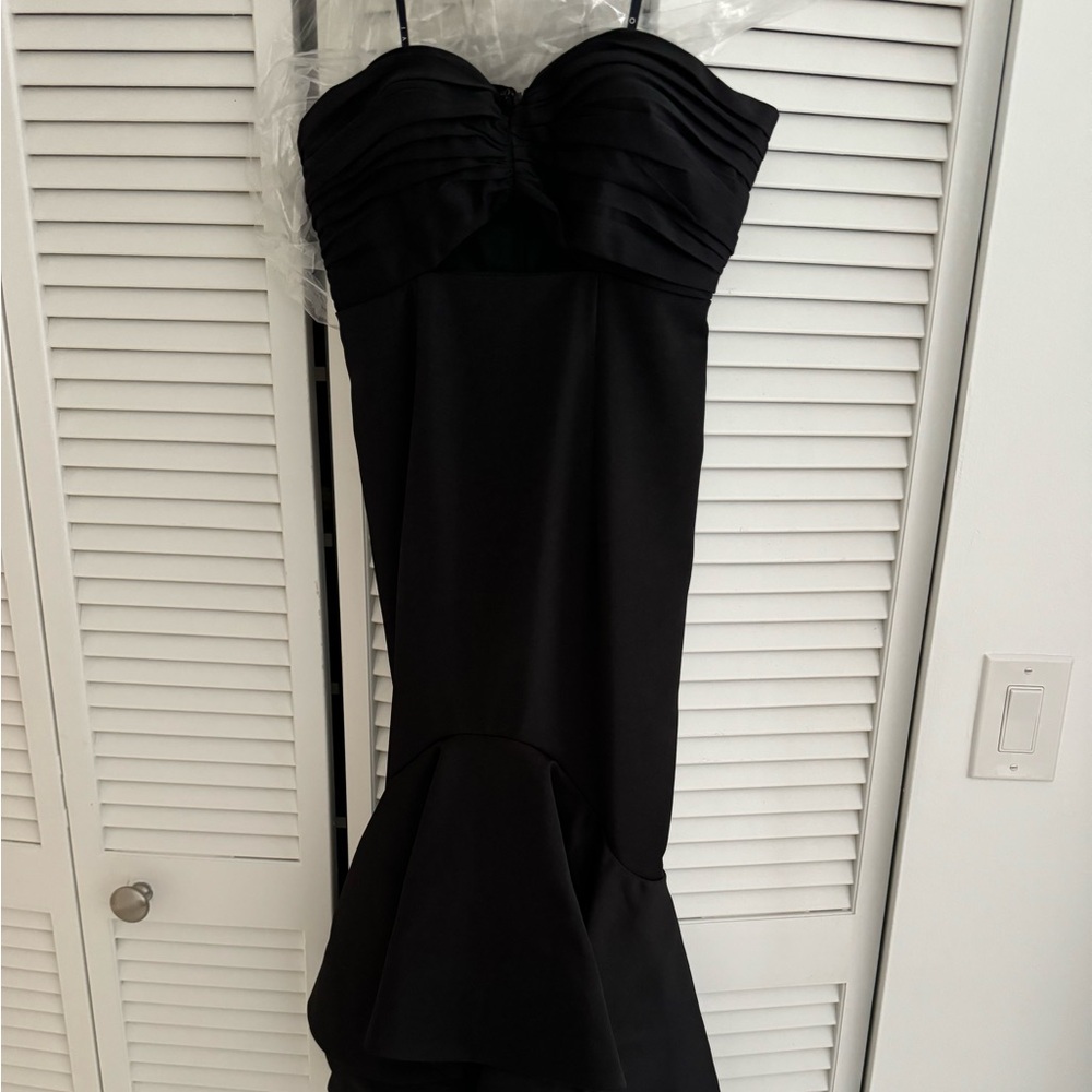 Jarlo Mermaid Black Dress